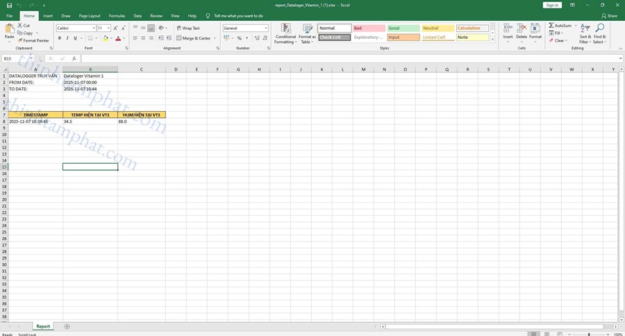 xuất excel dữ liệu